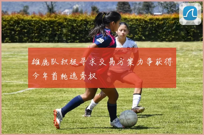 雄鹿队积极寻求交易方案力争获得今年首轮选秀权